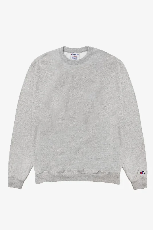 Champion - 9oz Crewneck - Heather Grey