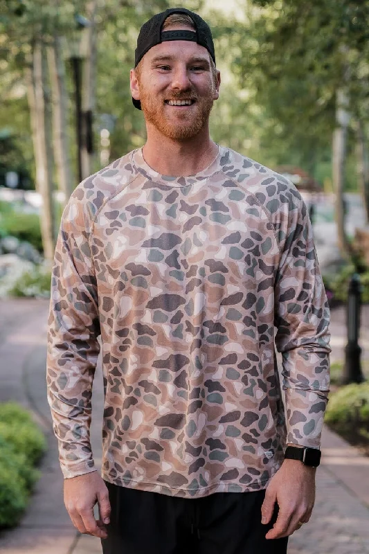 Performance Tee - LS - Pintail Camo