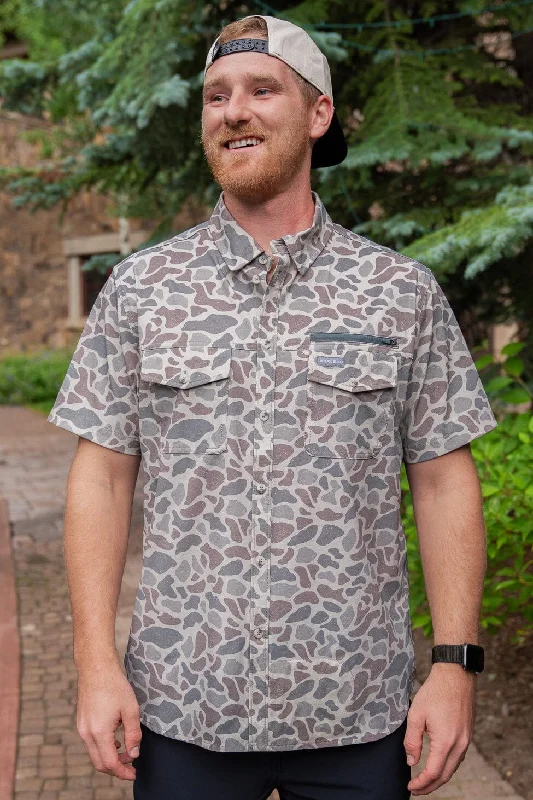 Performance Outdoor Shirt - Classic Deer Camo