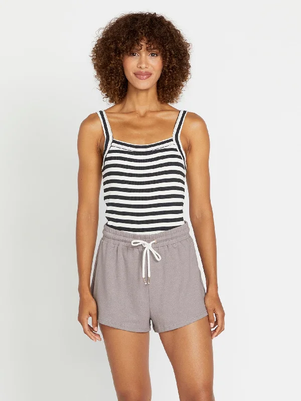 Lived in Lounge Fleece Shorts - Daze Grey