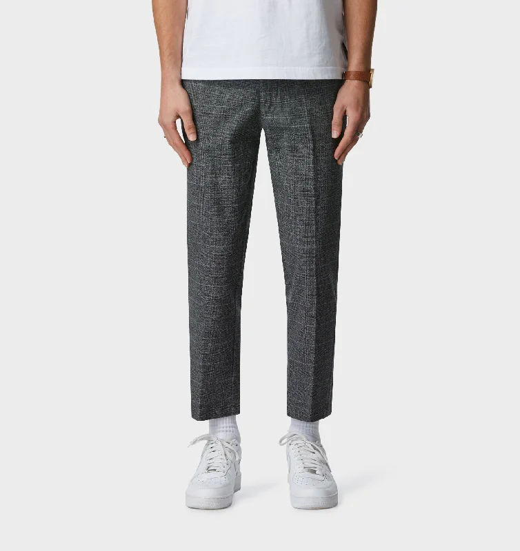 Slim Kobe Pant - Regular - Charcoal Plaid