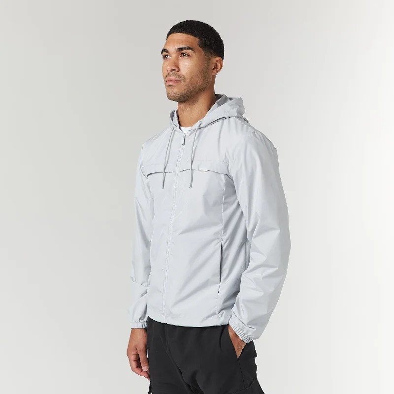 Smart Lightweight Windbreaker | Ice Grey