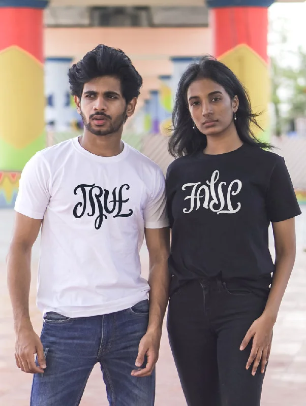 True - False Couple T-Shirt