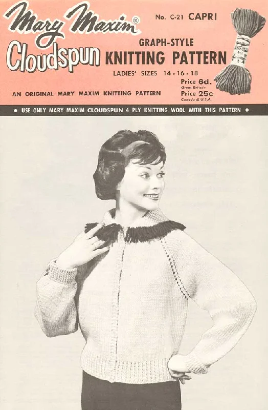 Capri Sweater Pattern