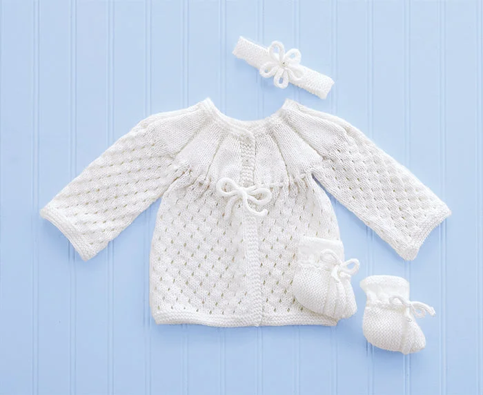 Eyelet Baby Set