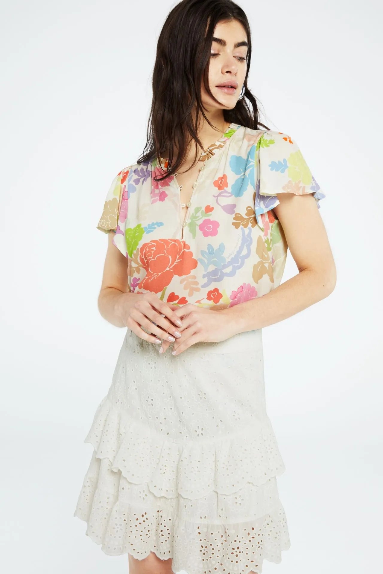 Fabienne Chapot Vanessa Blouse - Caribbean Chintz