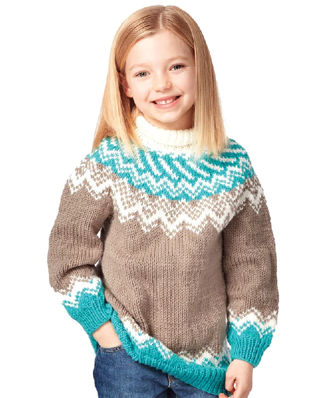 Fair Isle Yoke Sweater