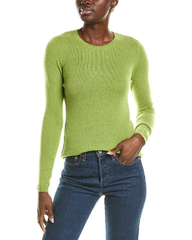 Forte Cashmere Crewneck Cashmere Sweater