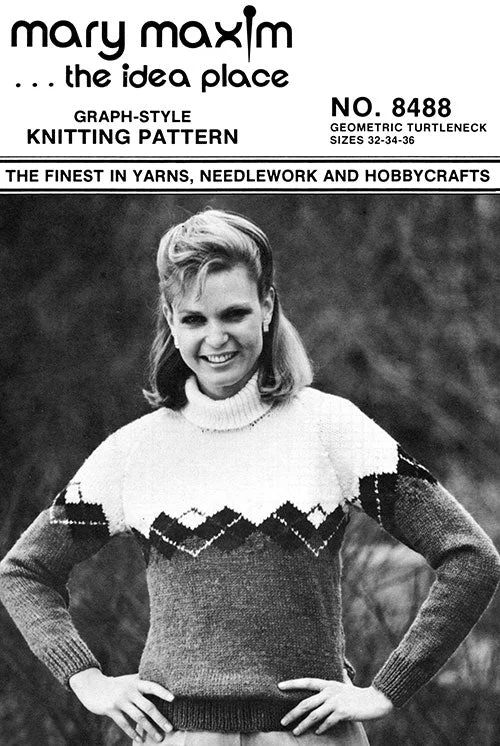 Goemetric Turtleneck Pattern