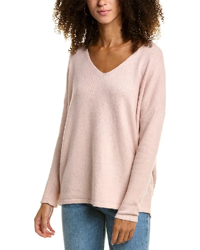 Joan Vass Dropped-Shoulder Sweater